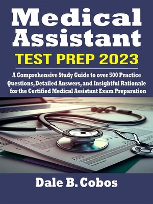 cover image of Medical Assistant Test Prep 2023